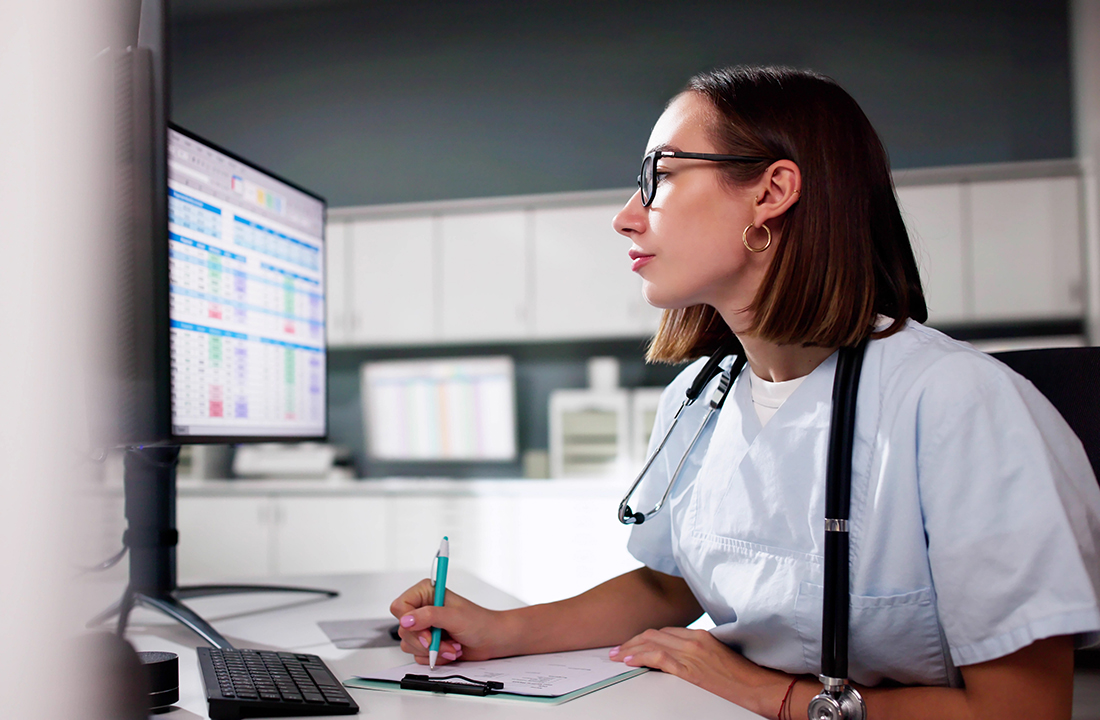 Modern healthcare technology and diagnostic laboratory workflows